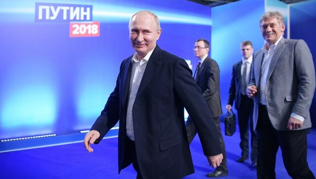 Владимир Путин принимает поздравления