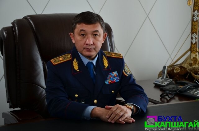 Положительный пример показал глава Департамента полиции Алматинской области.